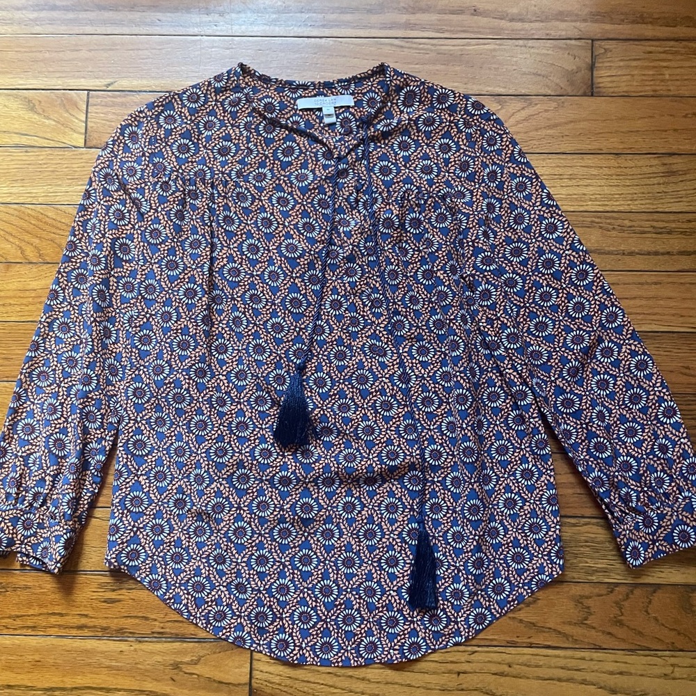 DEREK LAM 10 Crosby silk blouse size 00